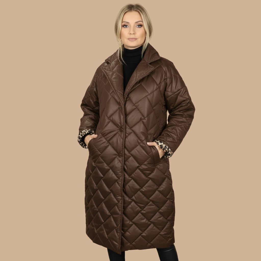 Julia | Elegante gewatteerde jas