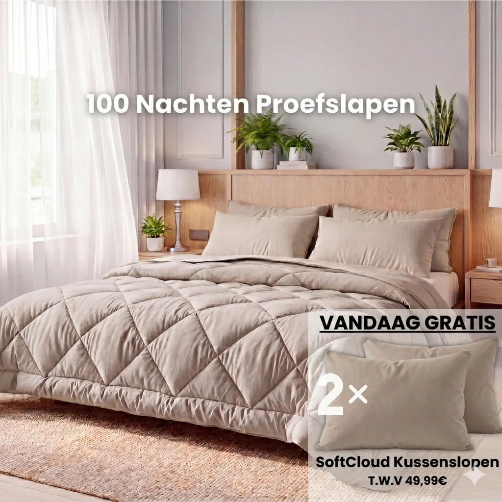 Easysleep™ Dekbed – 2-in-1 dekbed voor hygiënisch slaapcomfort