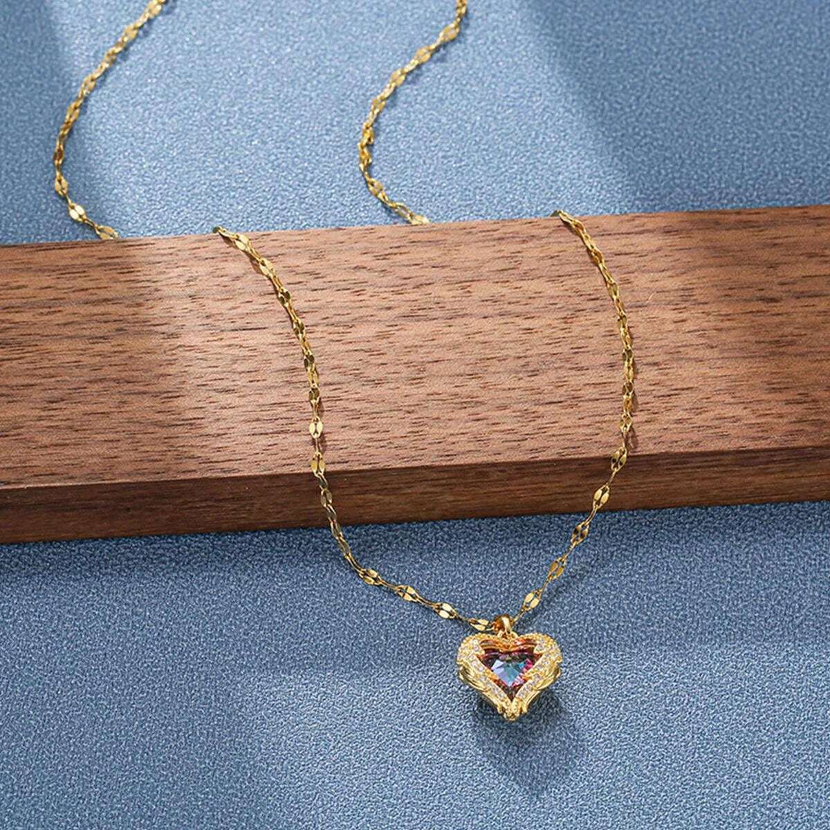 Kristallen Hartketting