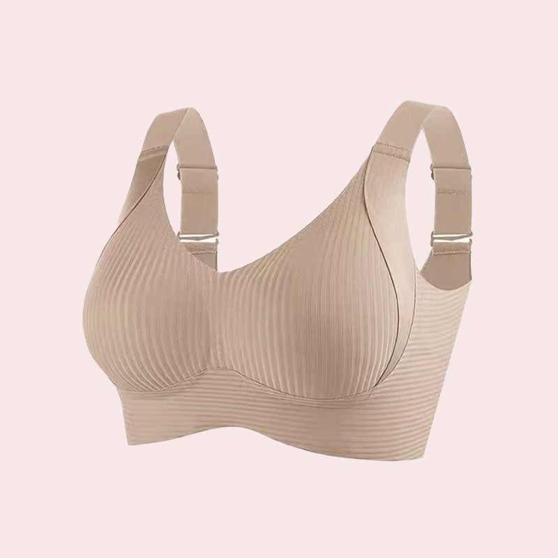 Geribde push-up-bh met verstelbare beugels voor dames | 1+1 GRATIS