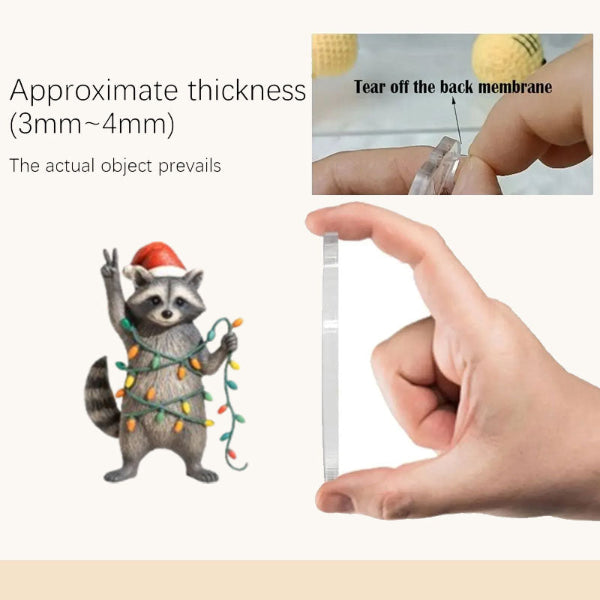 🎁 Sarcastische Wasbeer Adventskalender 2025