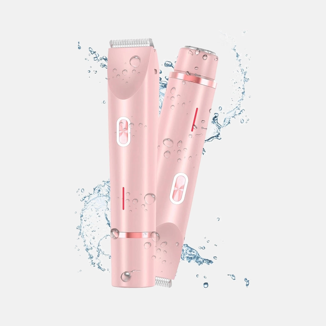 GlowTrim™ | 2-in-1 Pijnloze Lichaamshaar Trimmer