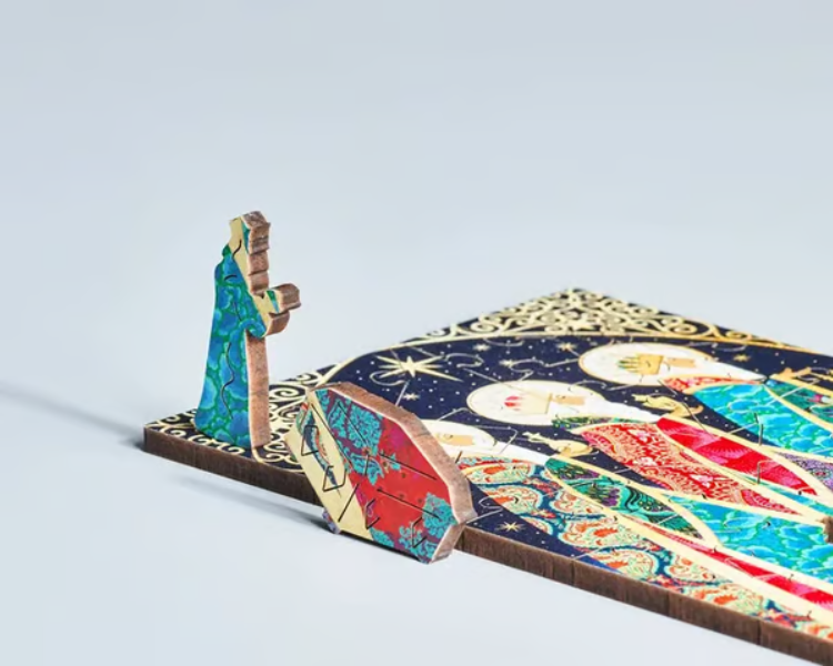 Kerstpuzzel adventskalender