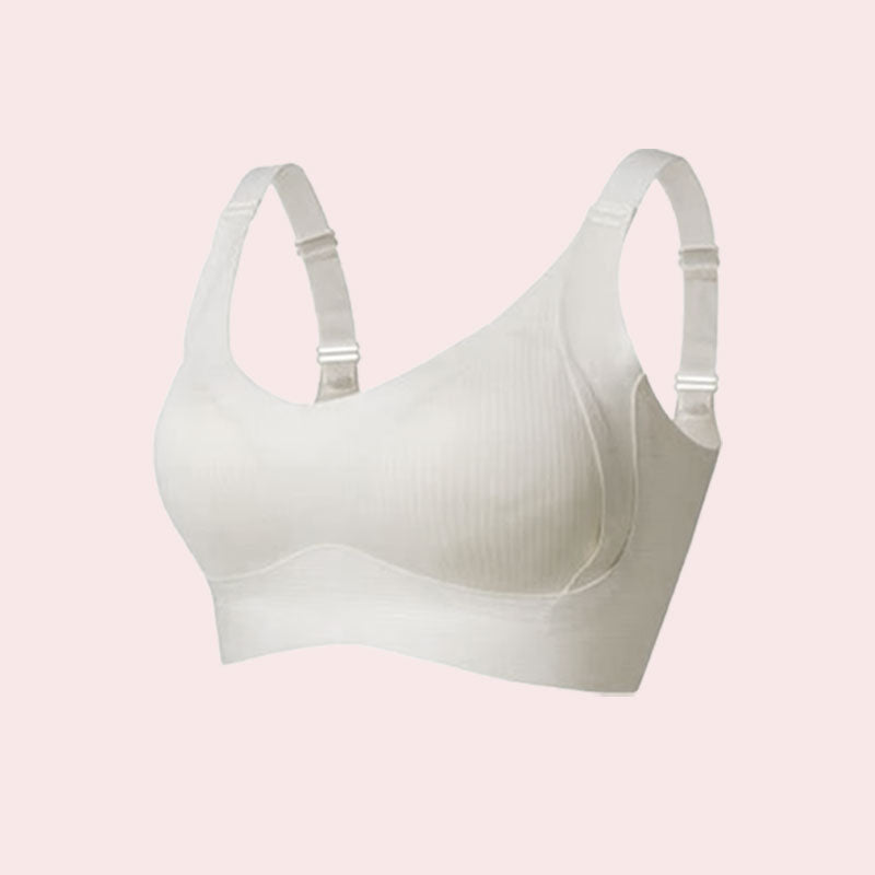 Geribde push-up-bh met verstelbare beugels voor dames | 1+1 GRATIS