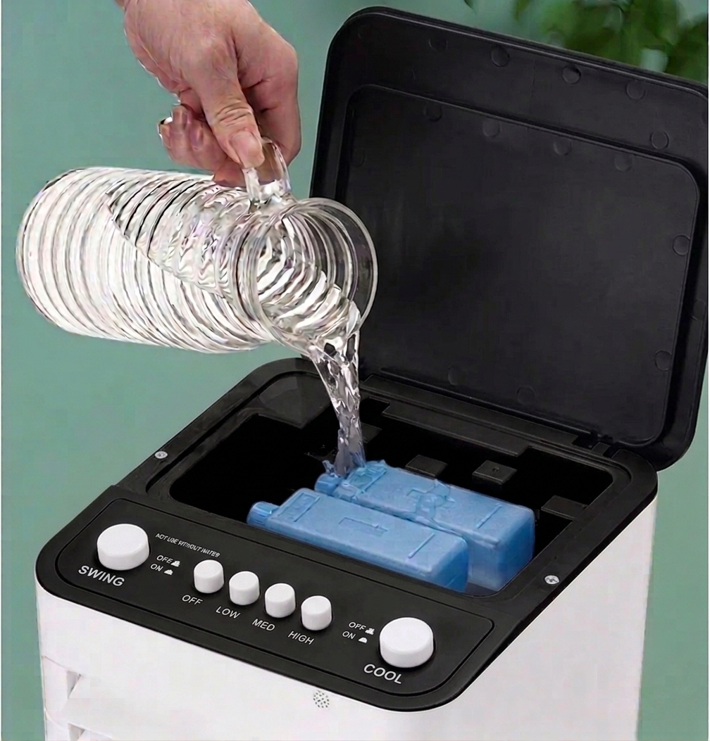 Mobiele Aircooler Zonder Installatie met 3 in 1 Functie