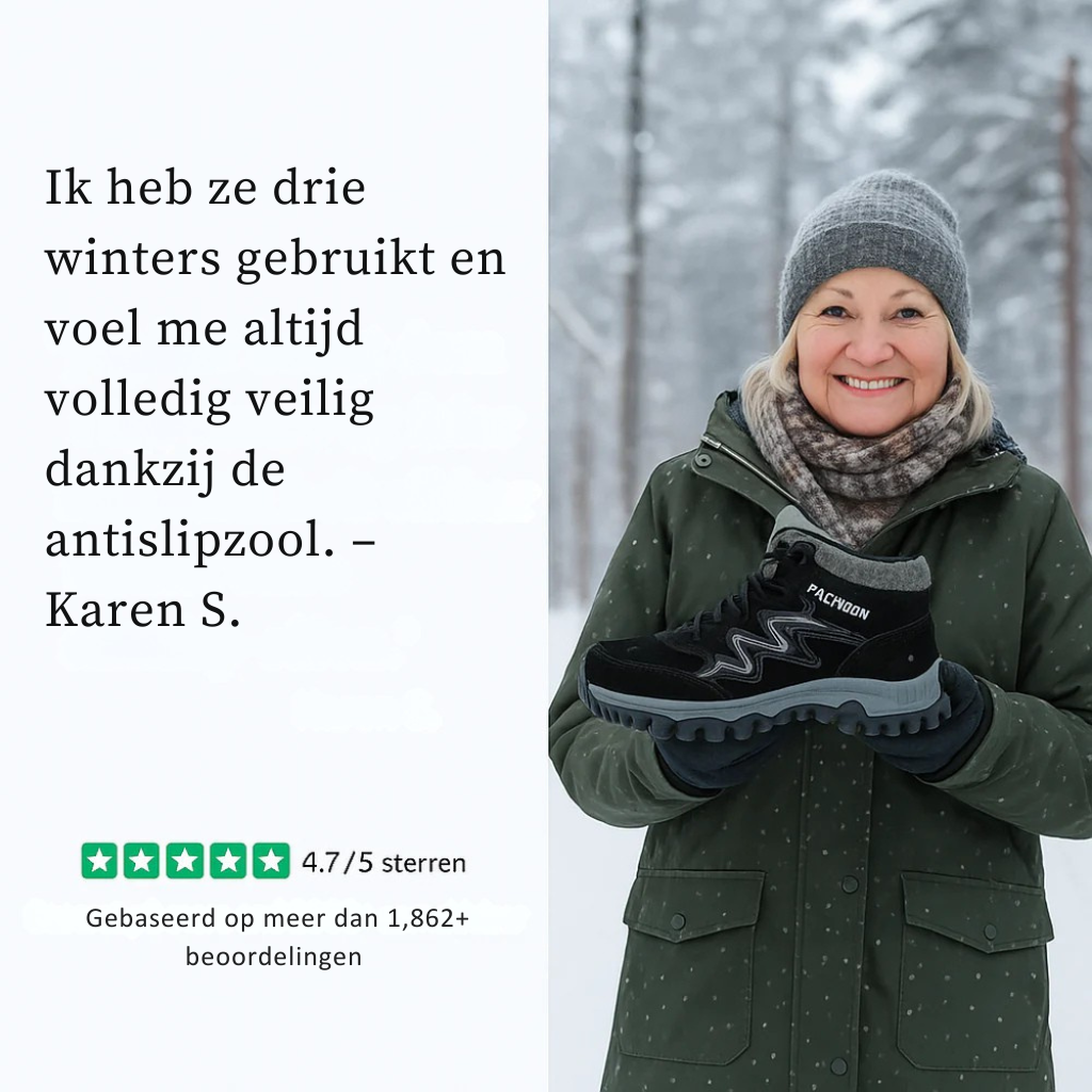 WinterStep™– Antislip Winterschoenen ❄️🖤