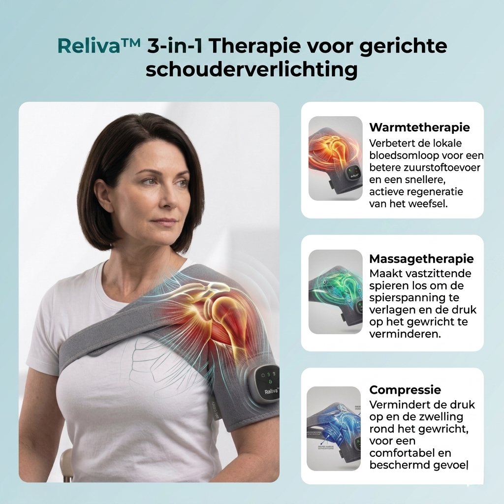 Reliva™ 3-in-1 Schoudermassager
