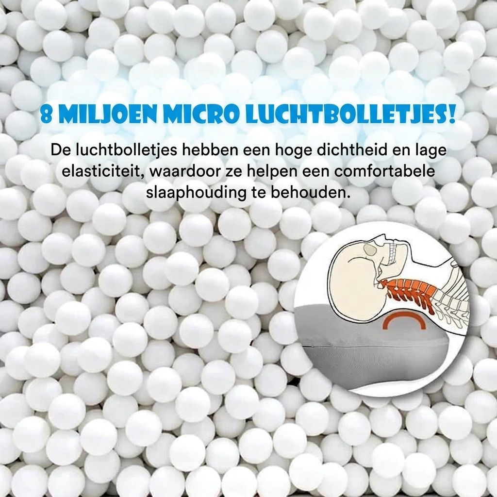 Lunava™ PRO – Diepe Nekondersteuning Kussen