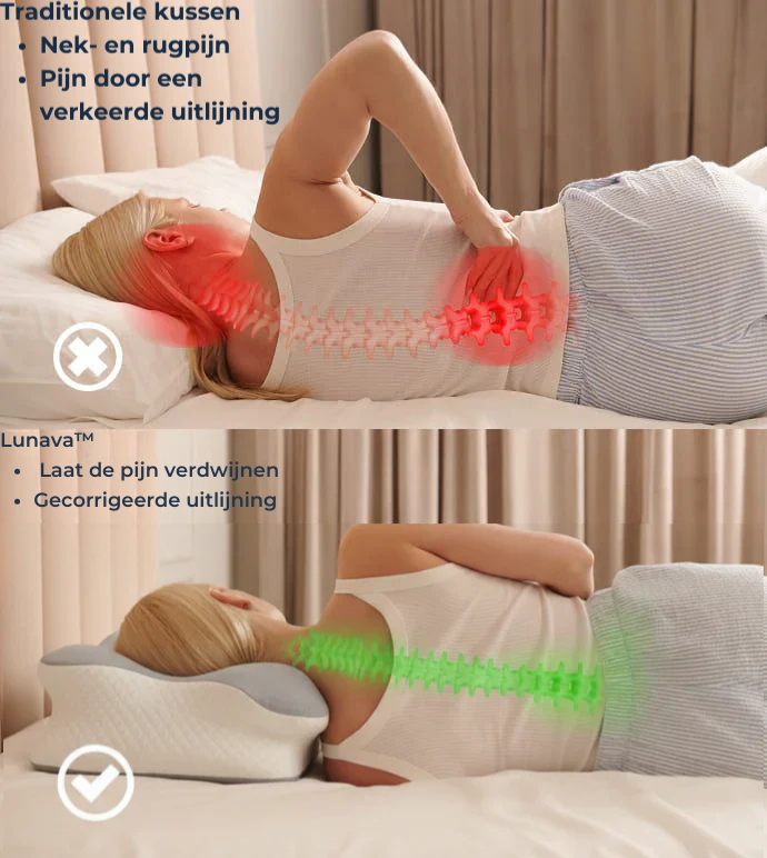 Lunava™ Ergonomisch Kussen