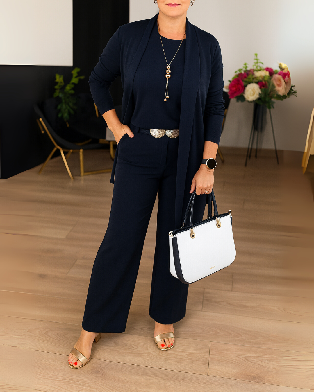 Elegante en veelzijdige set van 3 stukken voor vrouwen