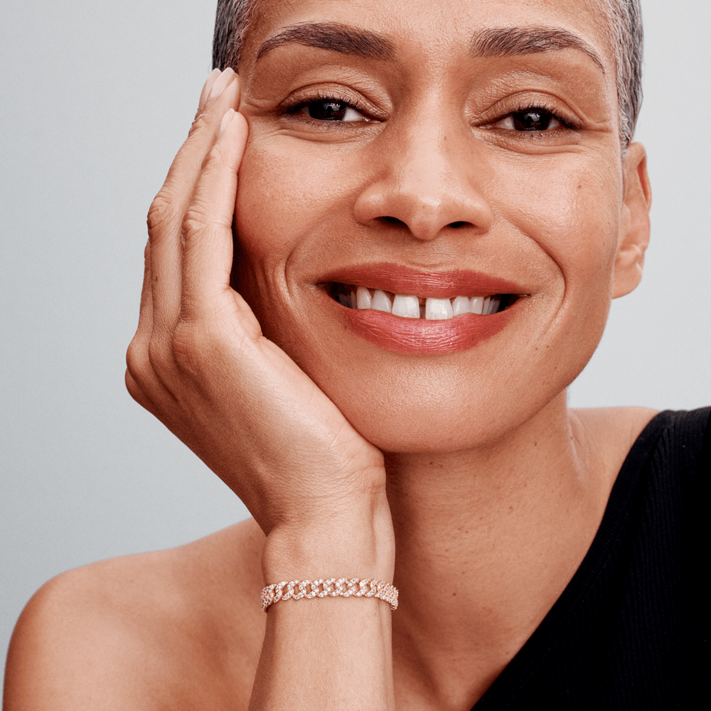 Cubaans armband in moissaniet