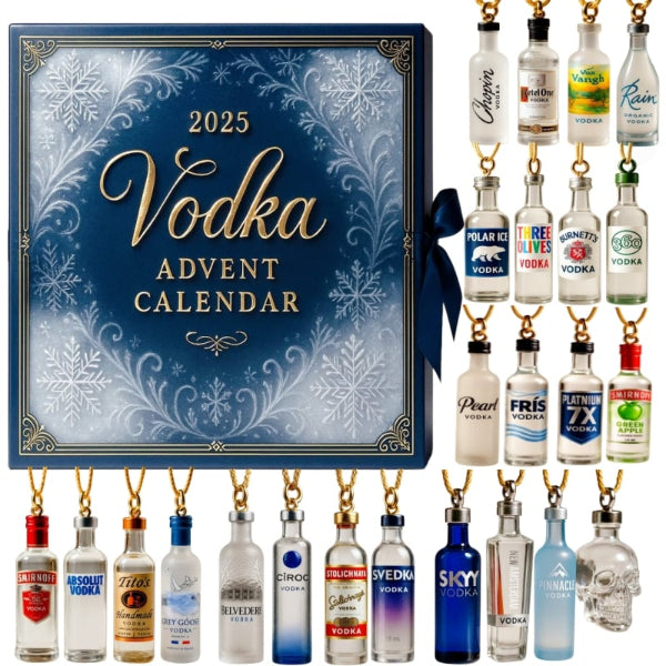 🎄 Early Christmas Sale – 49% OFF! 🎁 2025 Vodka Advent Calendar