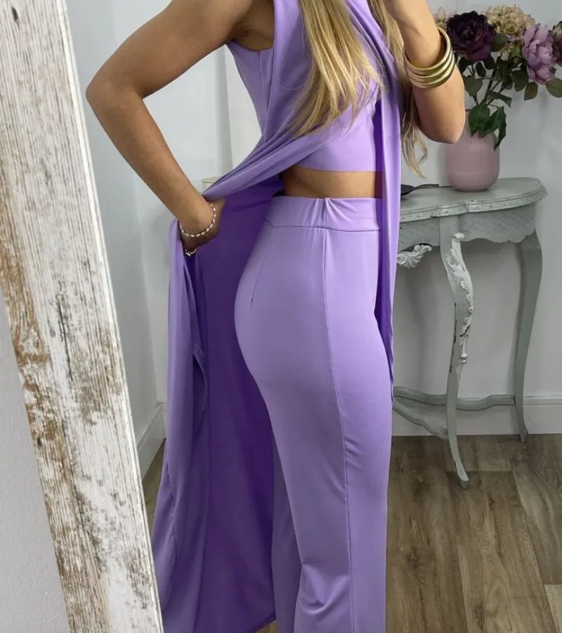 Flavia - Chic Mouwloos Set