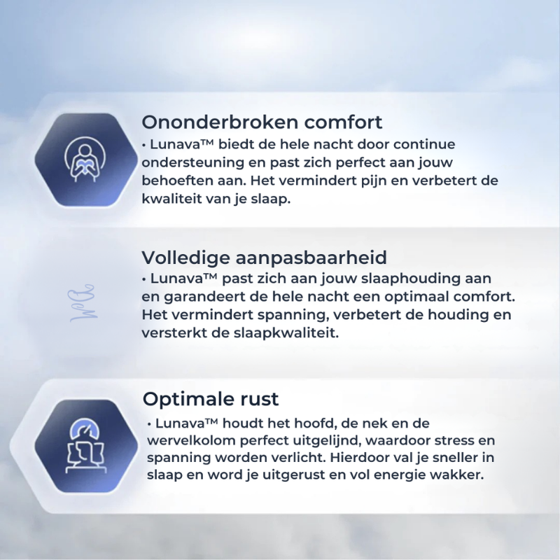 Lunava™ Ergonomisch Kussen 2.0