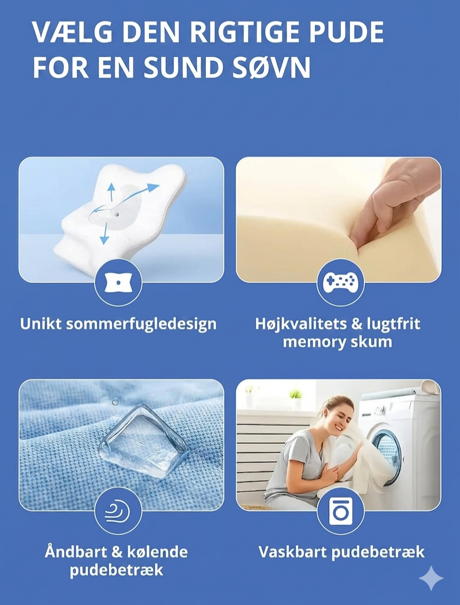 Lunava™ Ergonomisk Nakkepude