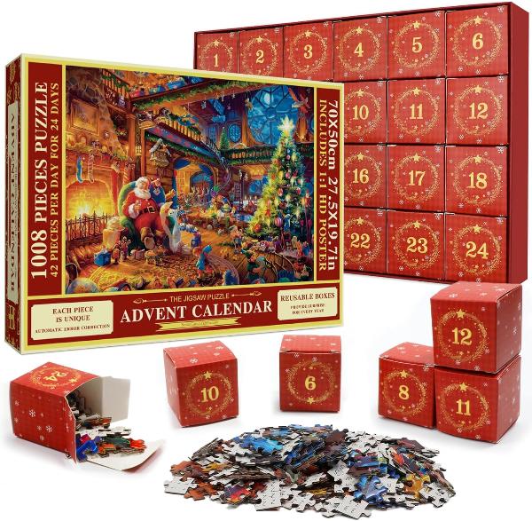 Luxe puzzel adventskalender
