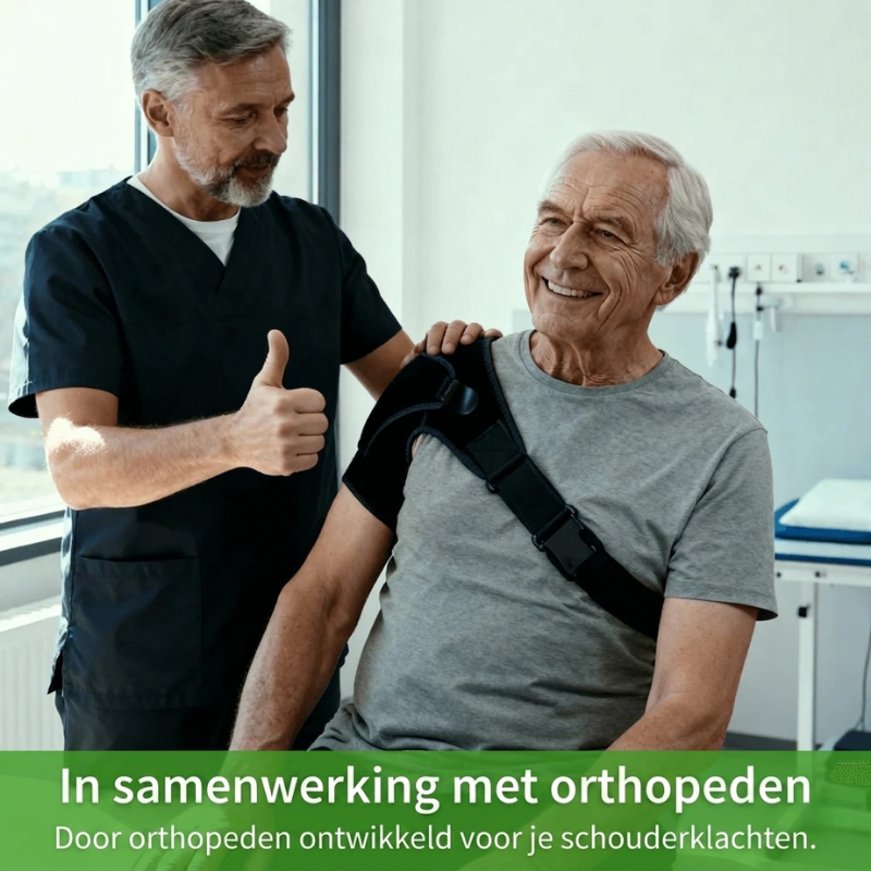 Scapulix™ – Verstelbare Schouderondersteuning voor Directe Pijnverlichting