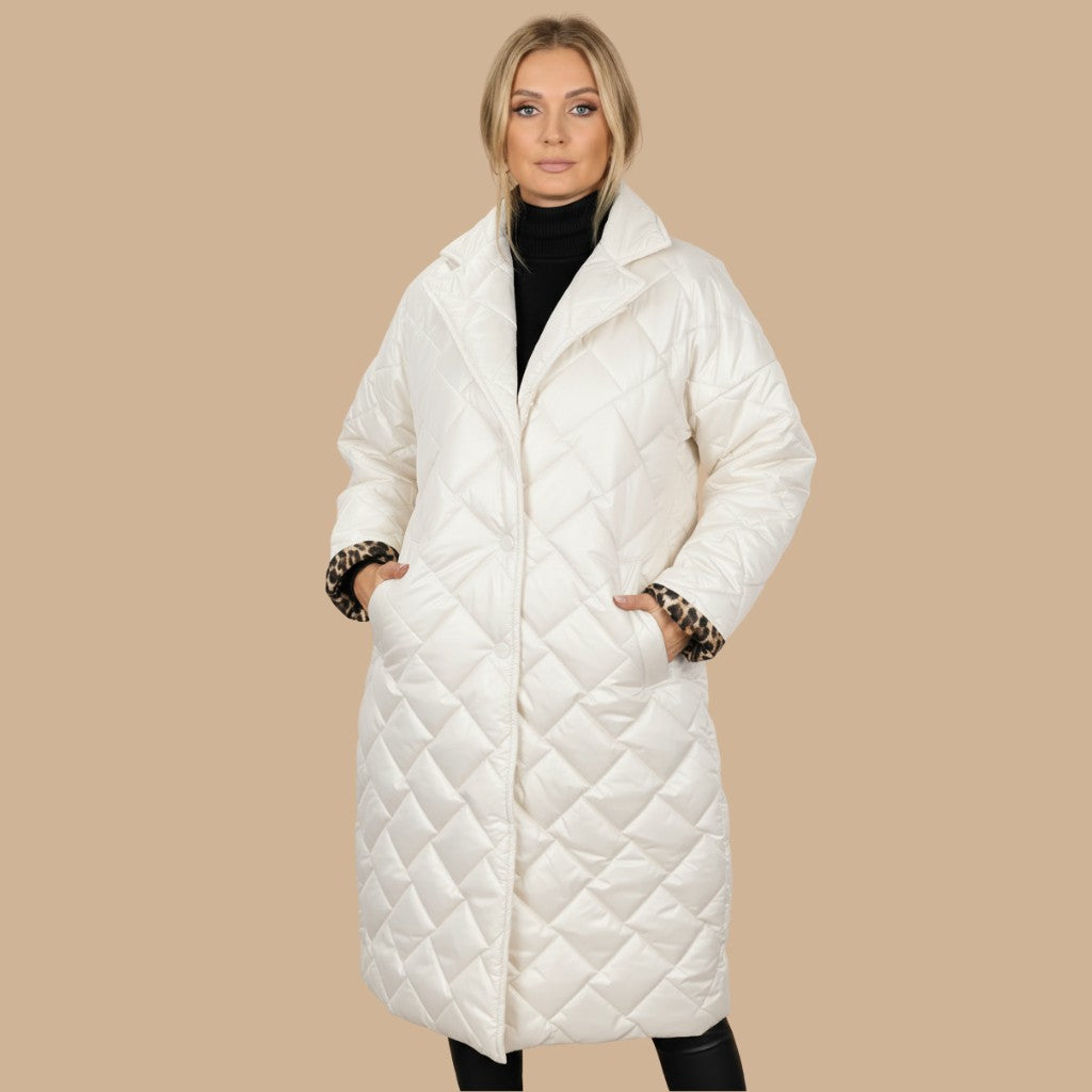 Julia | Elegante gewatteerde jas