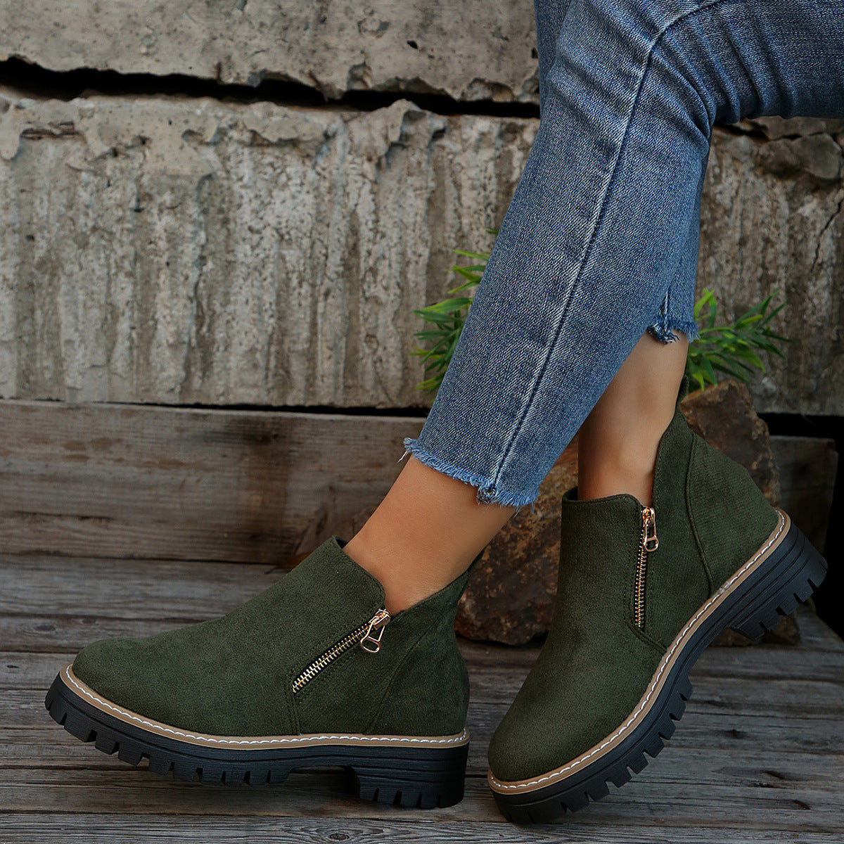 👠 ✨Dames schoenen met ronde neus en zijrits: stijlvol, comfortabel en perfect voor elke dag!