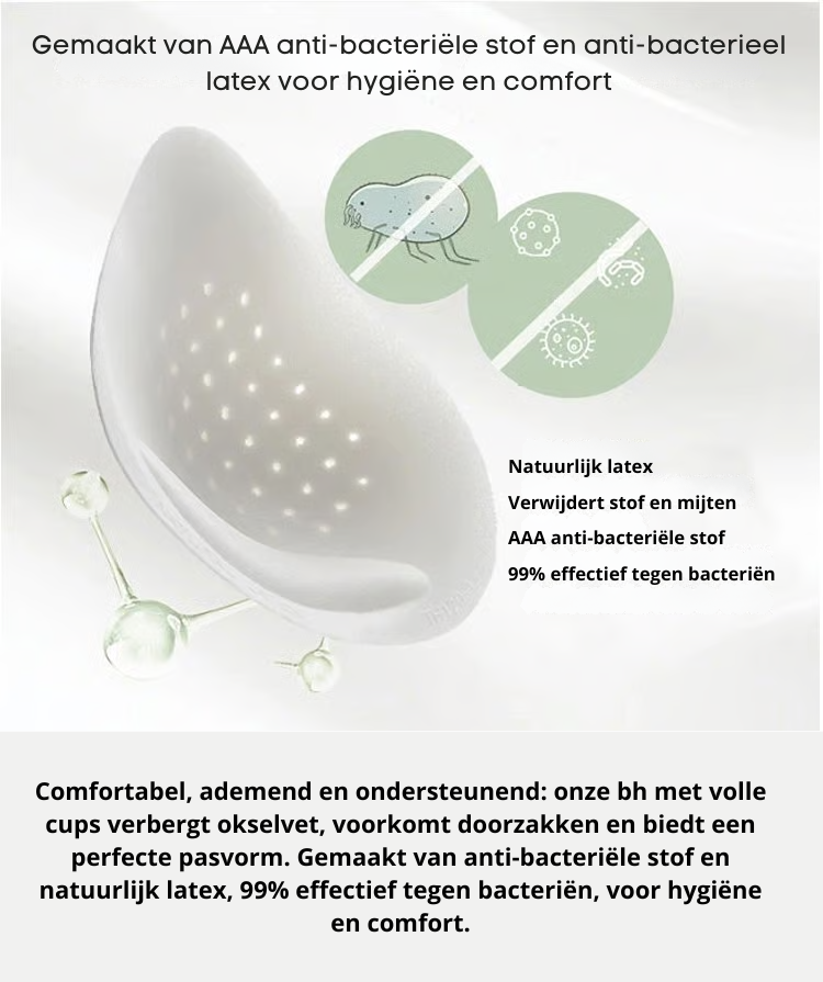 Geribde push-up-bh met verstelbare beugels voor dames | 1+1 GRATIS