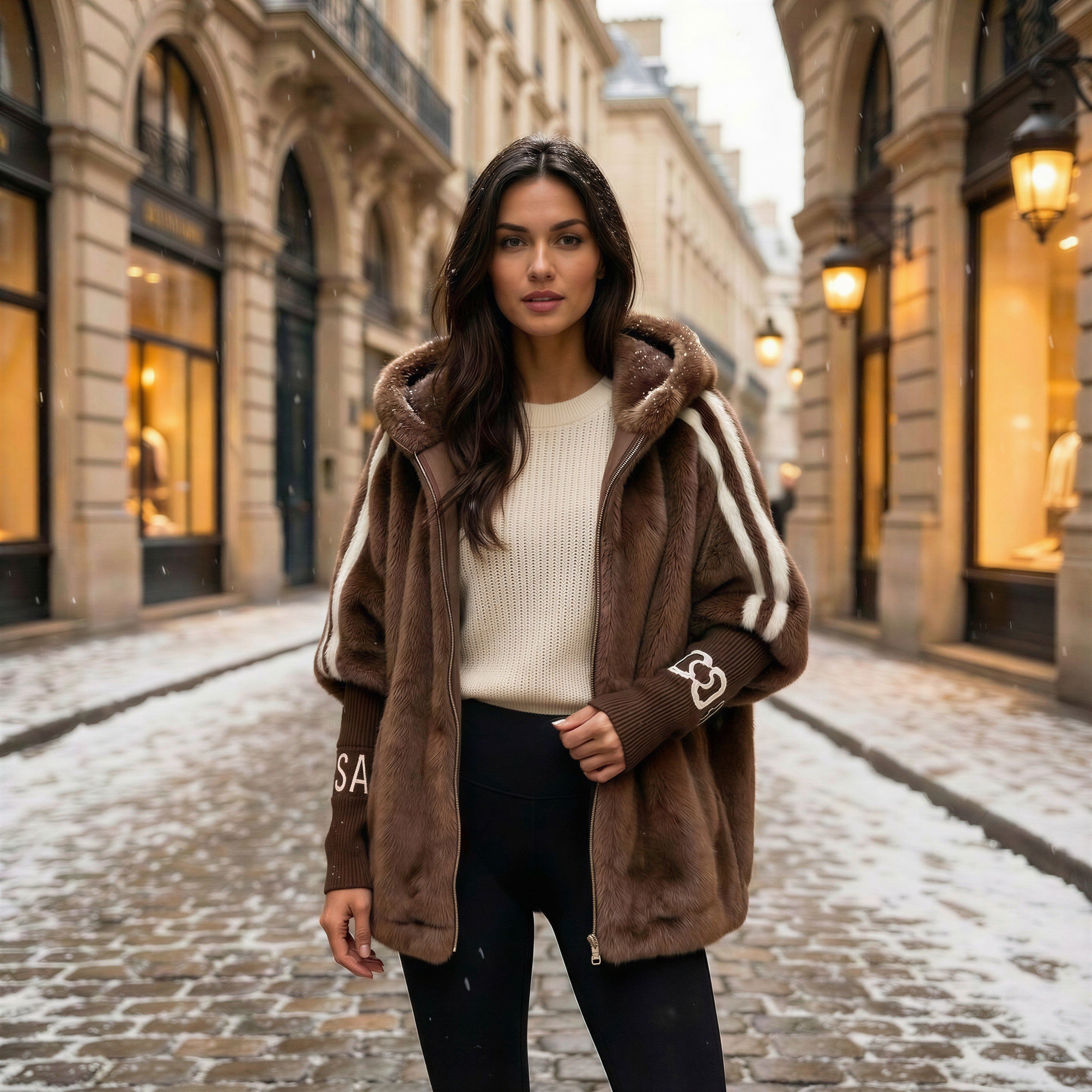 Adelheid | Luxe Oversized Winterjas Voor Dames