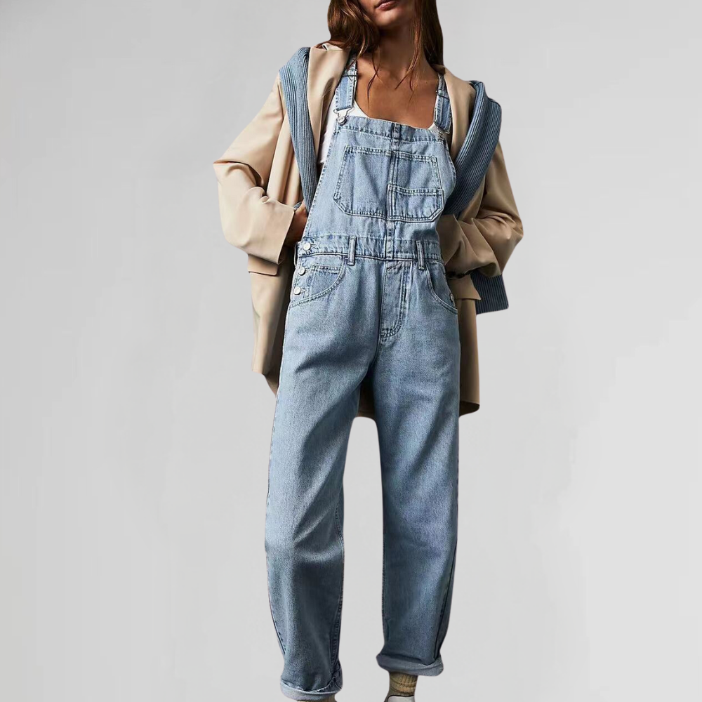 Jacqui - Urban Denim Jumpsuit
