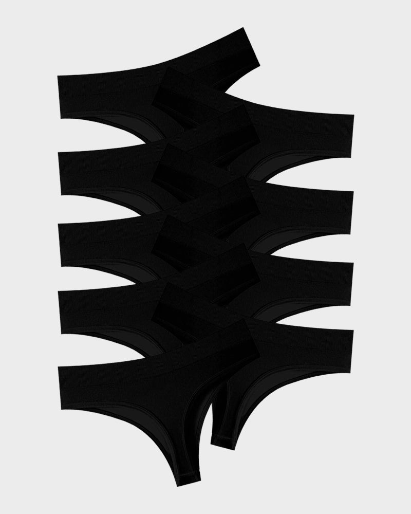 Comfort Naadloze Thong Onderbroeken (9 Stuks)