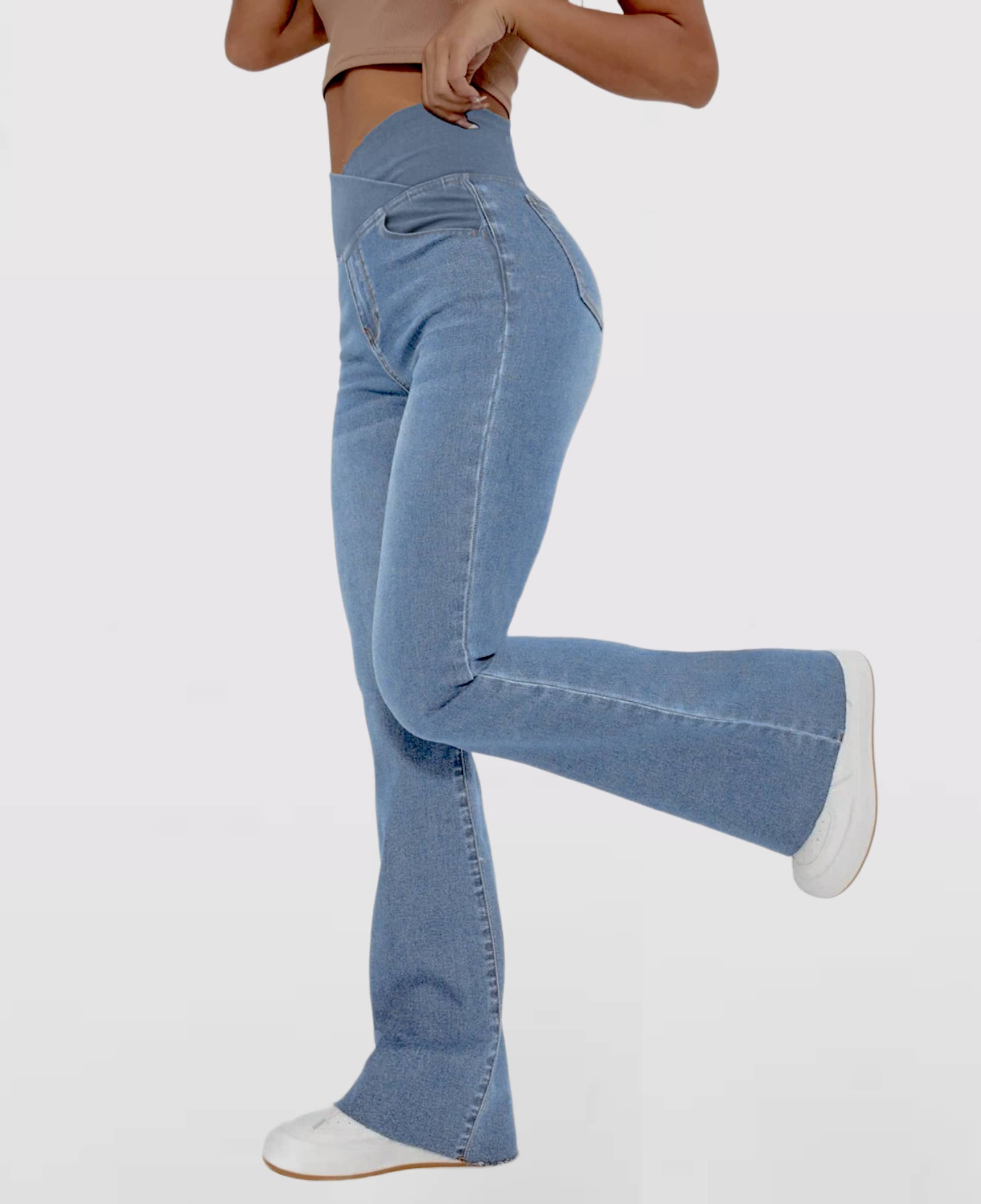 Sanne™ | Unieke High Waist Jeans