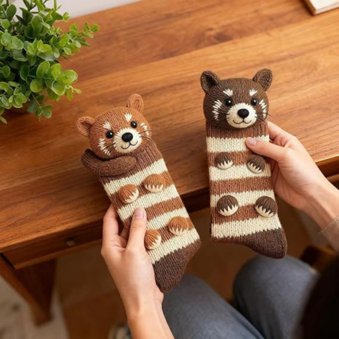 DierenKnuffels Sokken – Heerlijk warm, Unisex Eén Maat