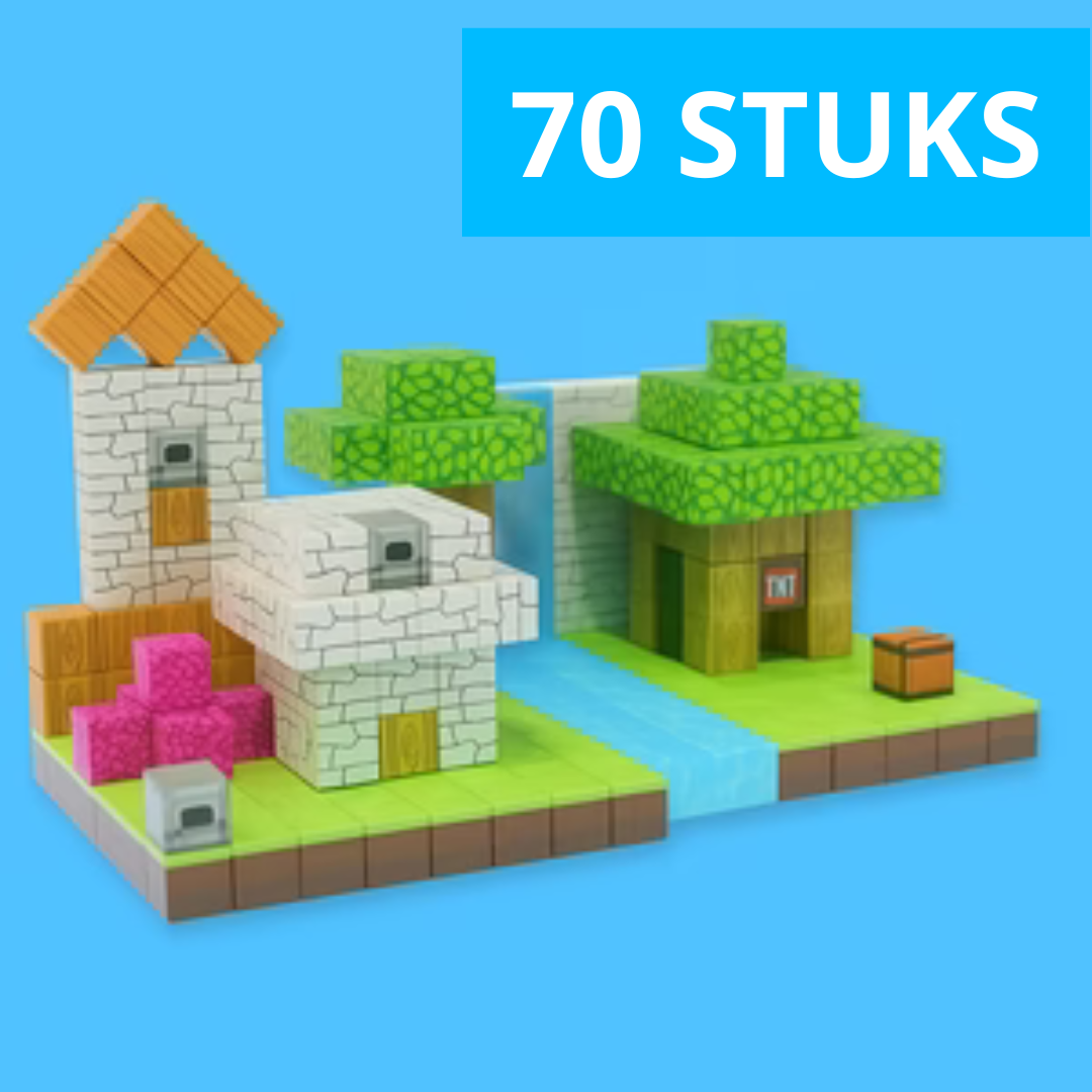 MagnaCraft™ – Magnetische Bouwblokken geïnspireerd op Minecraft