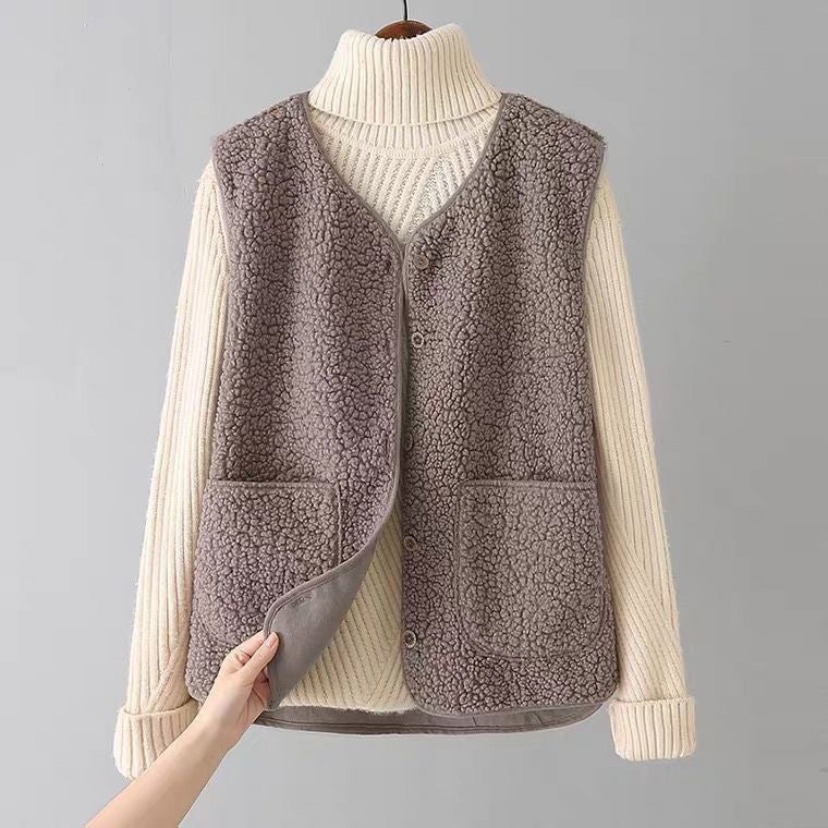 Romy | Wollen cardigan