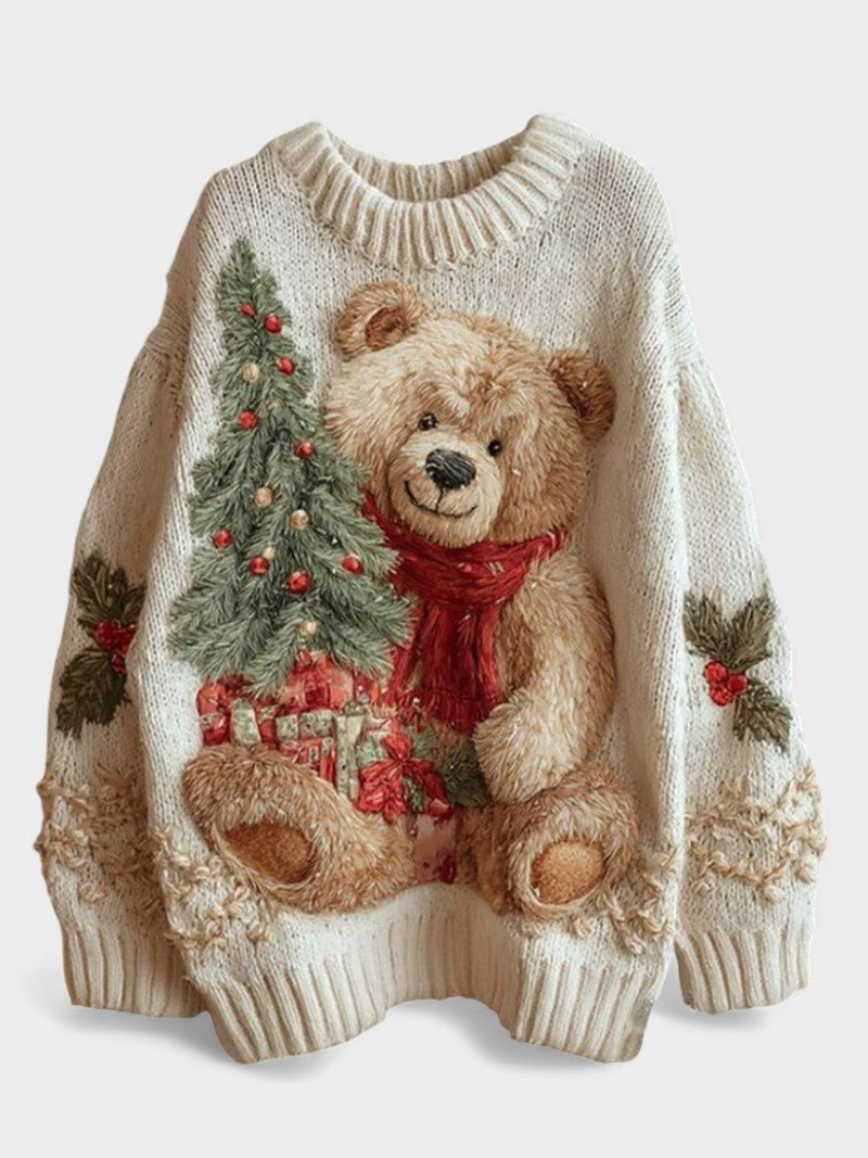 Clara™ | Elegante kersttrui met stijlvol design
