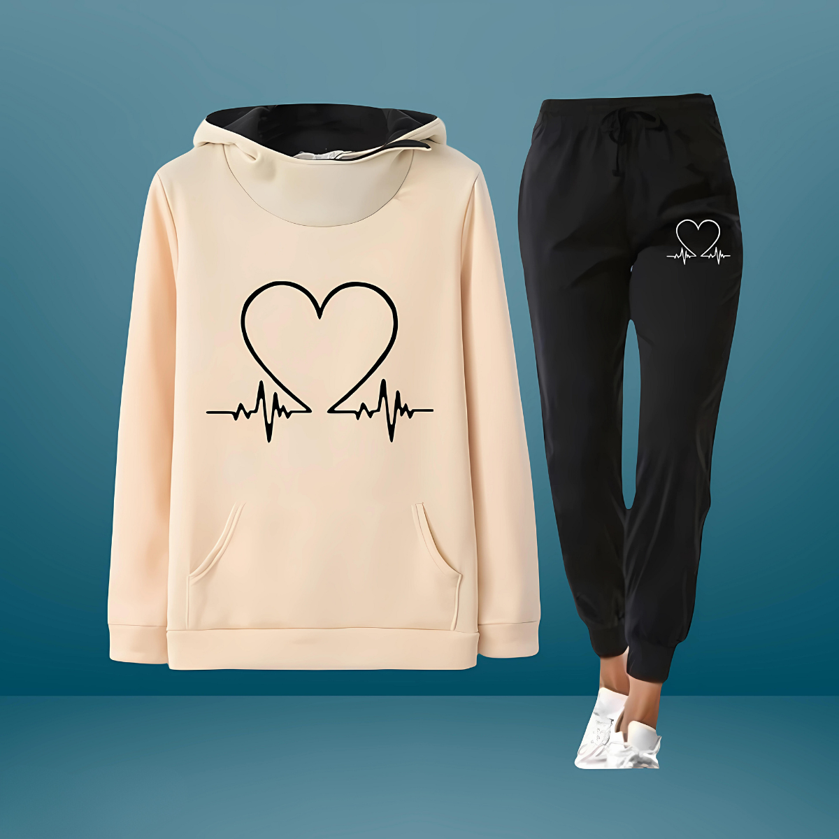 Hearbeat | Comfortabele Tweee-Delige Joggingpak