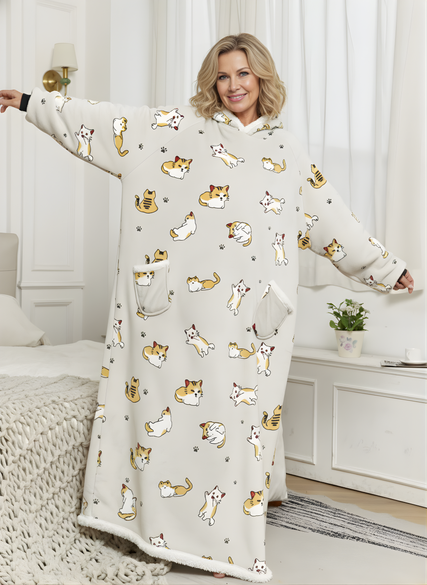 Oversized Warme Hoodie Deken™