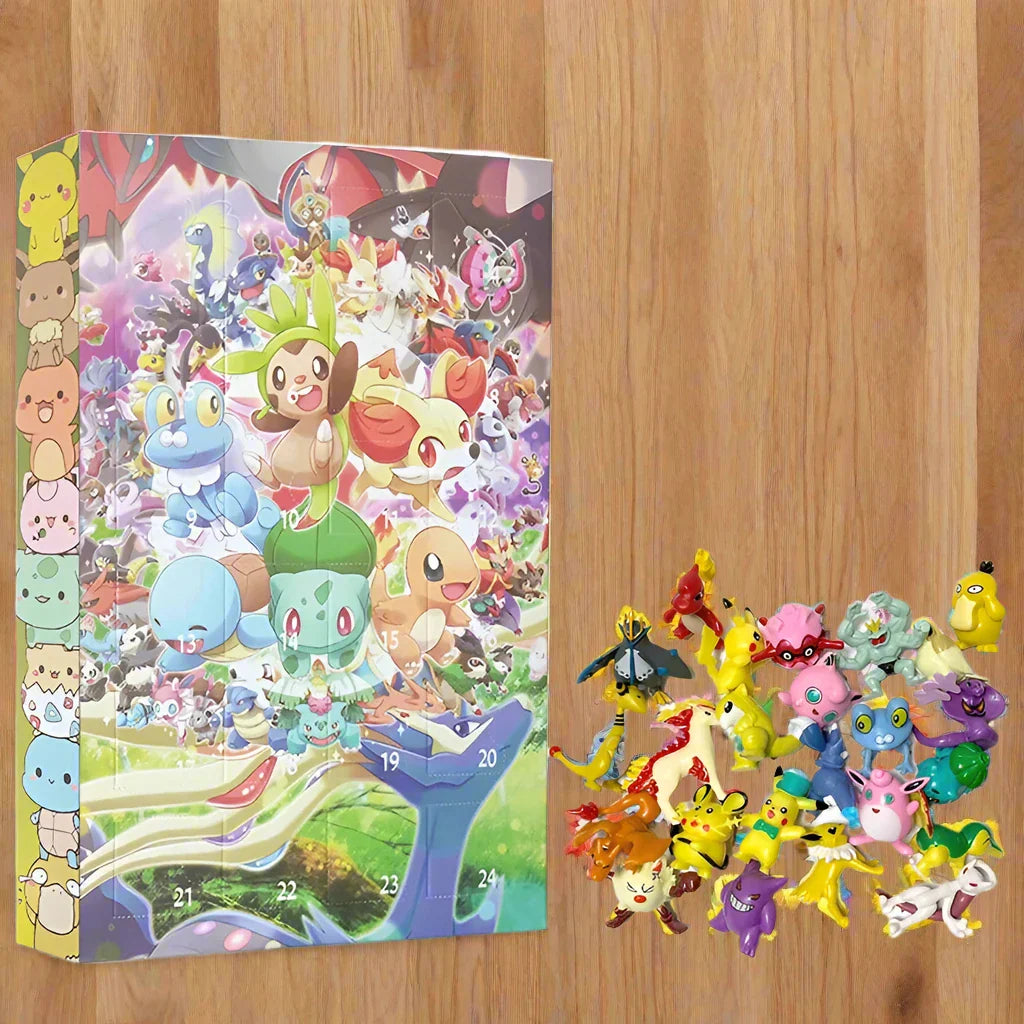 Limited Edition 24-delige Pokémon Kerst Kalender