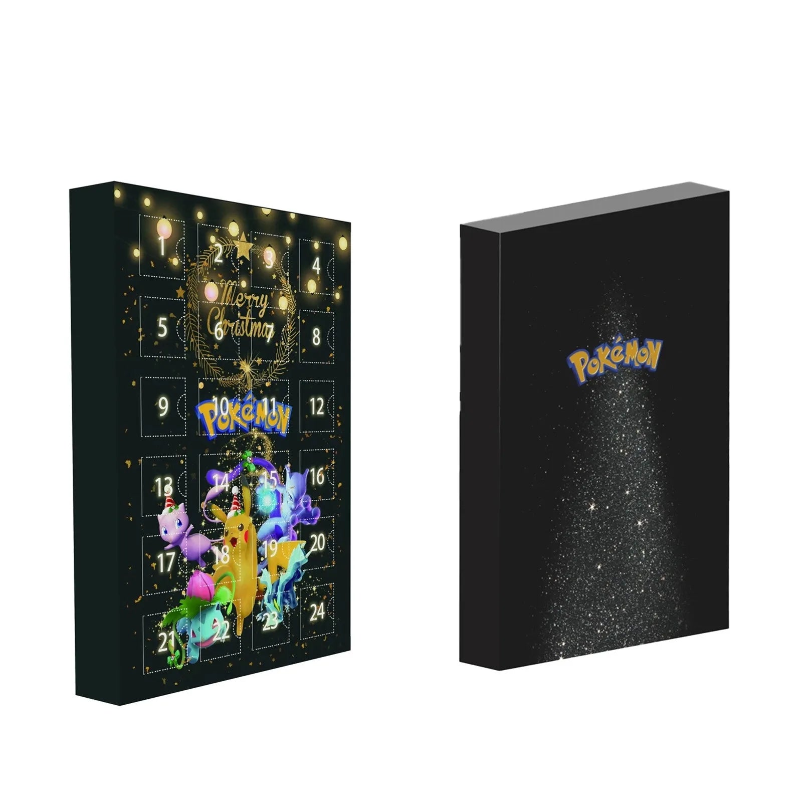 Pokémon adventskalender kerst editie