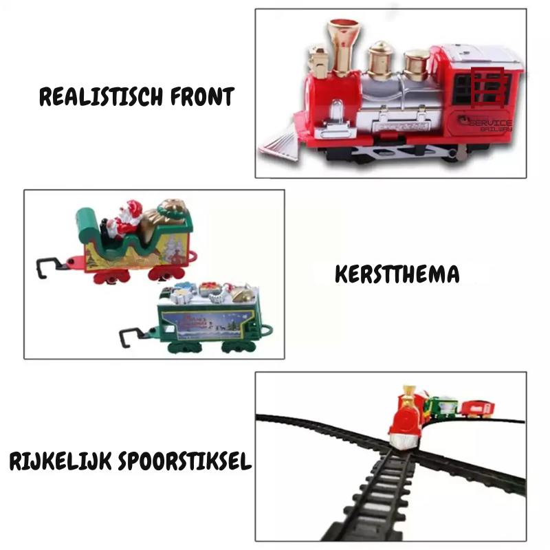 Kerst Trein Feestelijke Adventskalender