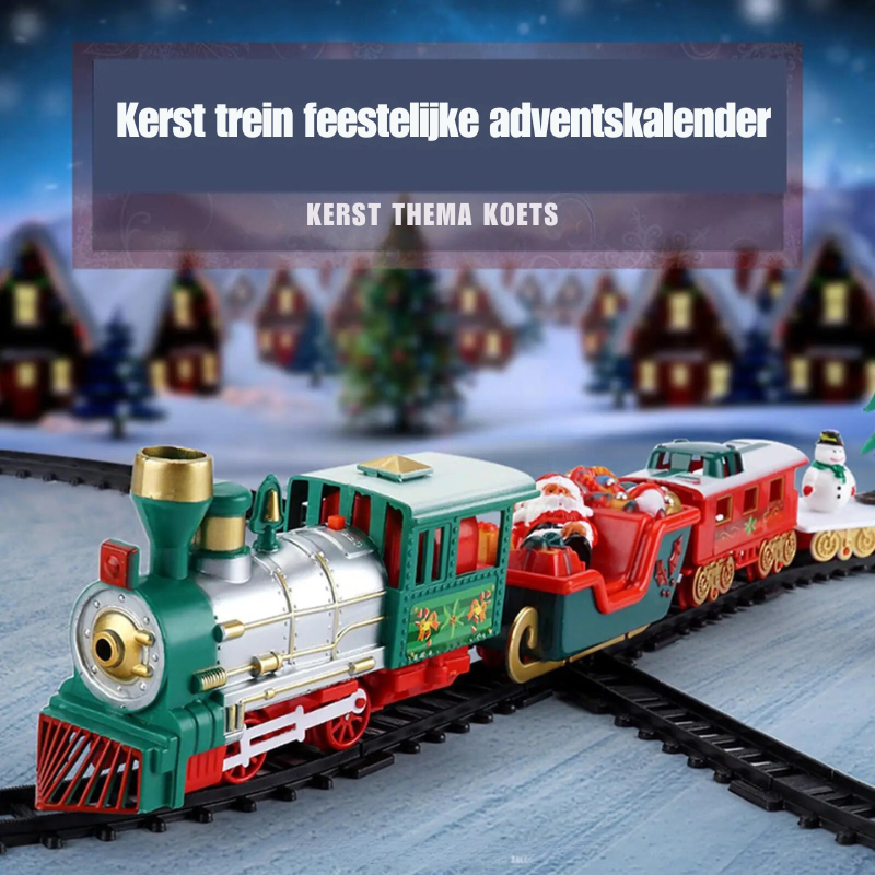 Kerst Trein Feestelijke Adventskalender