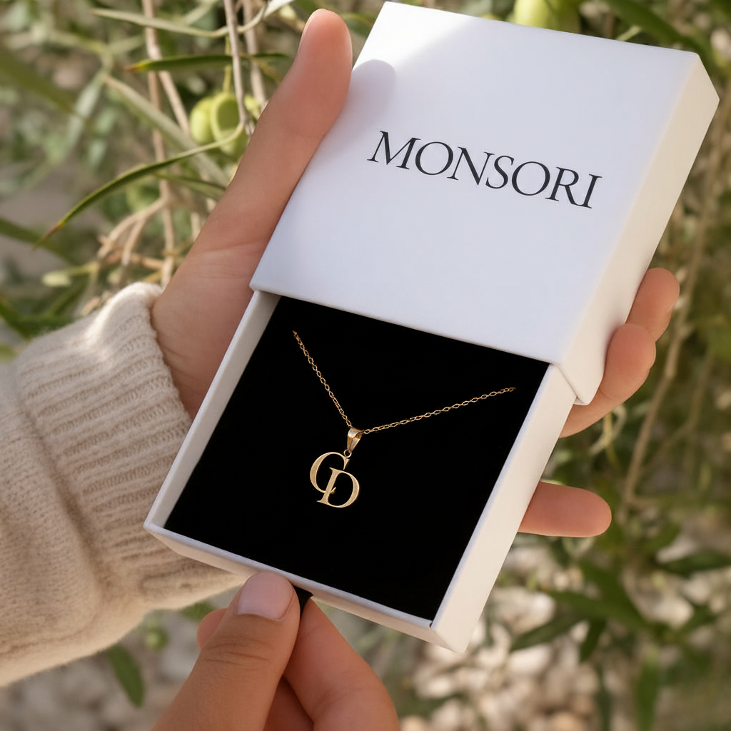 Persoonlijke Initialen Ketting