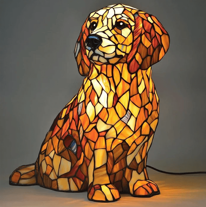 Animal Glow™ | Handgemaakt Gekleurd Glazen Lamp