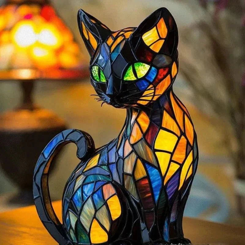 Animal Glow™ | Handgemaakte Tiffany-lamp