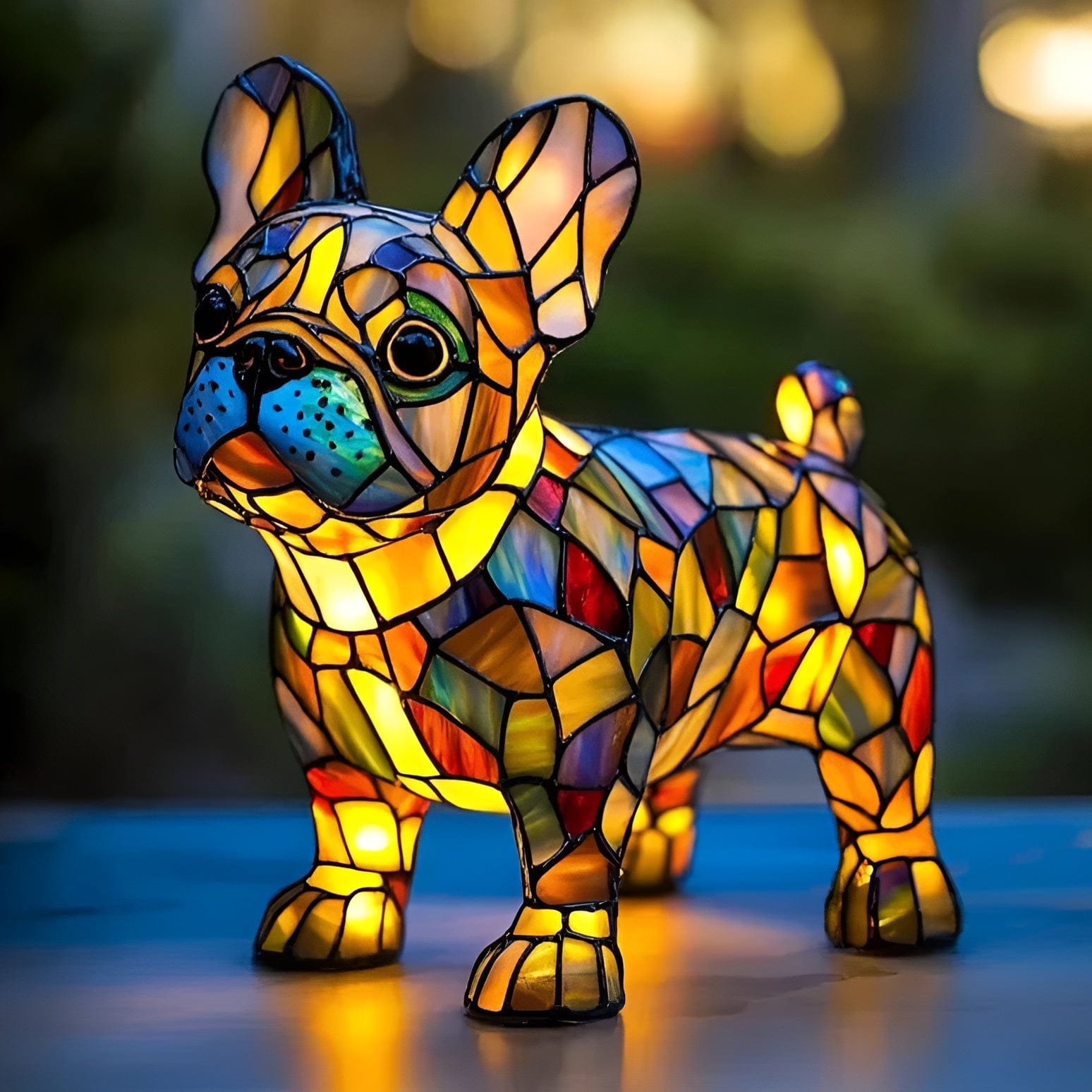 Animal Glow™ | Handgemaakte Tiffany-lamp