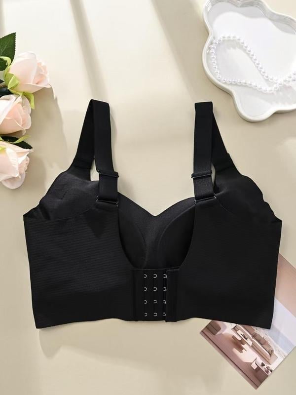 Geribde push-up-bh met verstelbare beugels voor dames | 1+1 GRATIS