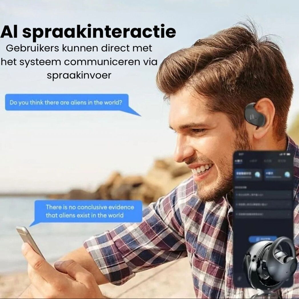 LingoBuds™ | Draadloze Oordopjes met Realtime Vertaling