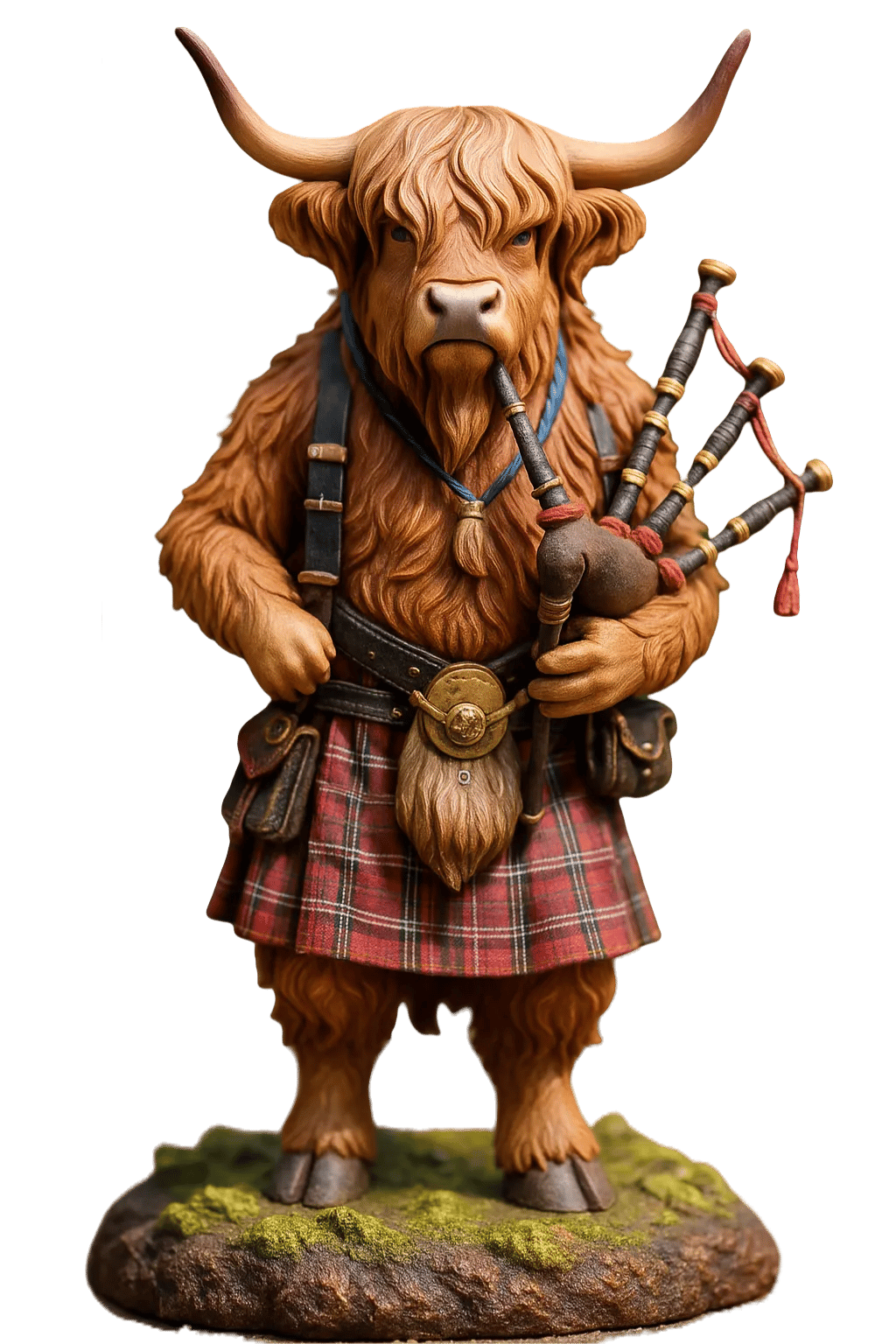 🐮 Highlander Advent Calendar 2025 🎄✨– Handmade 3D doll with Highlander (24 parts)