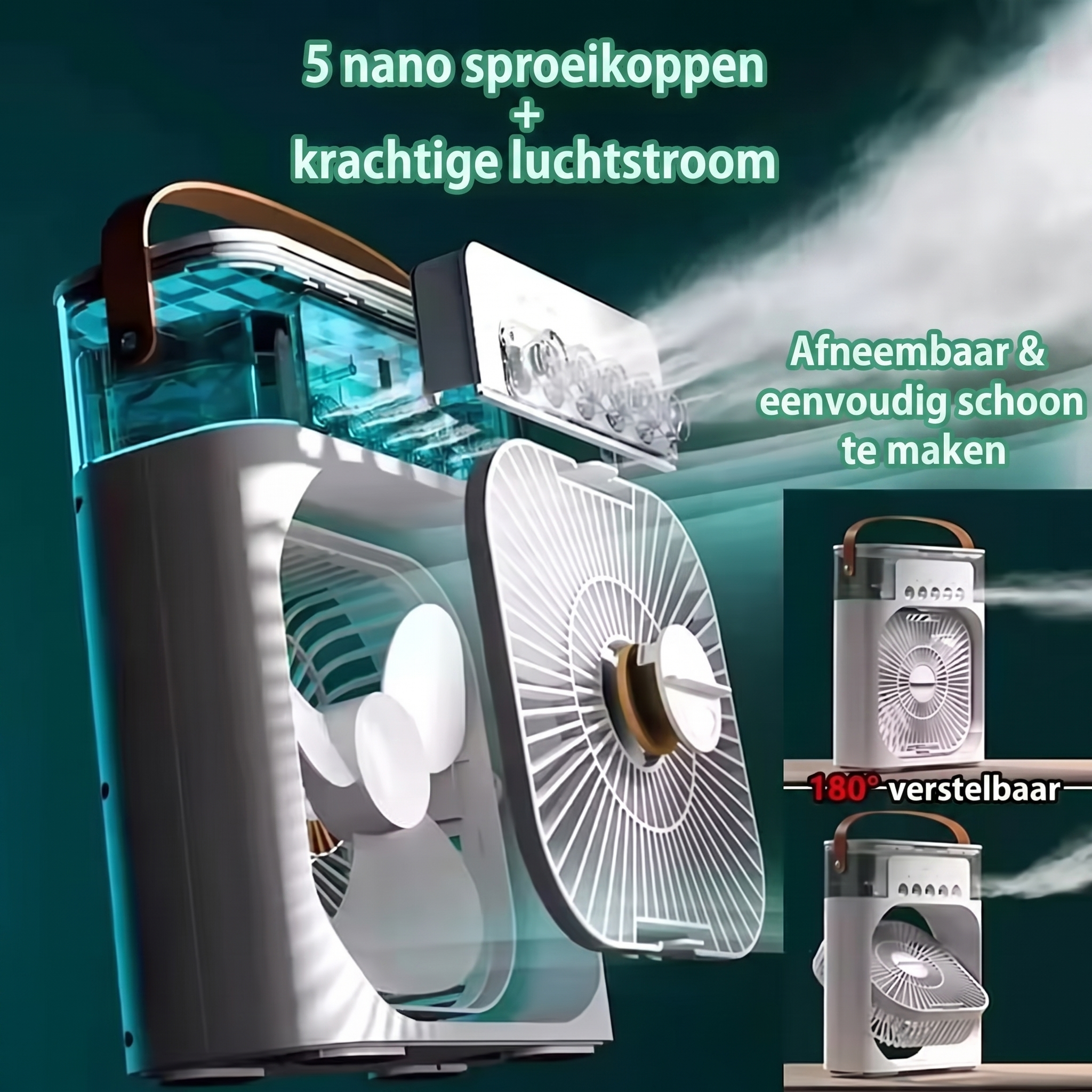 Monsori Draagbare Aircooler