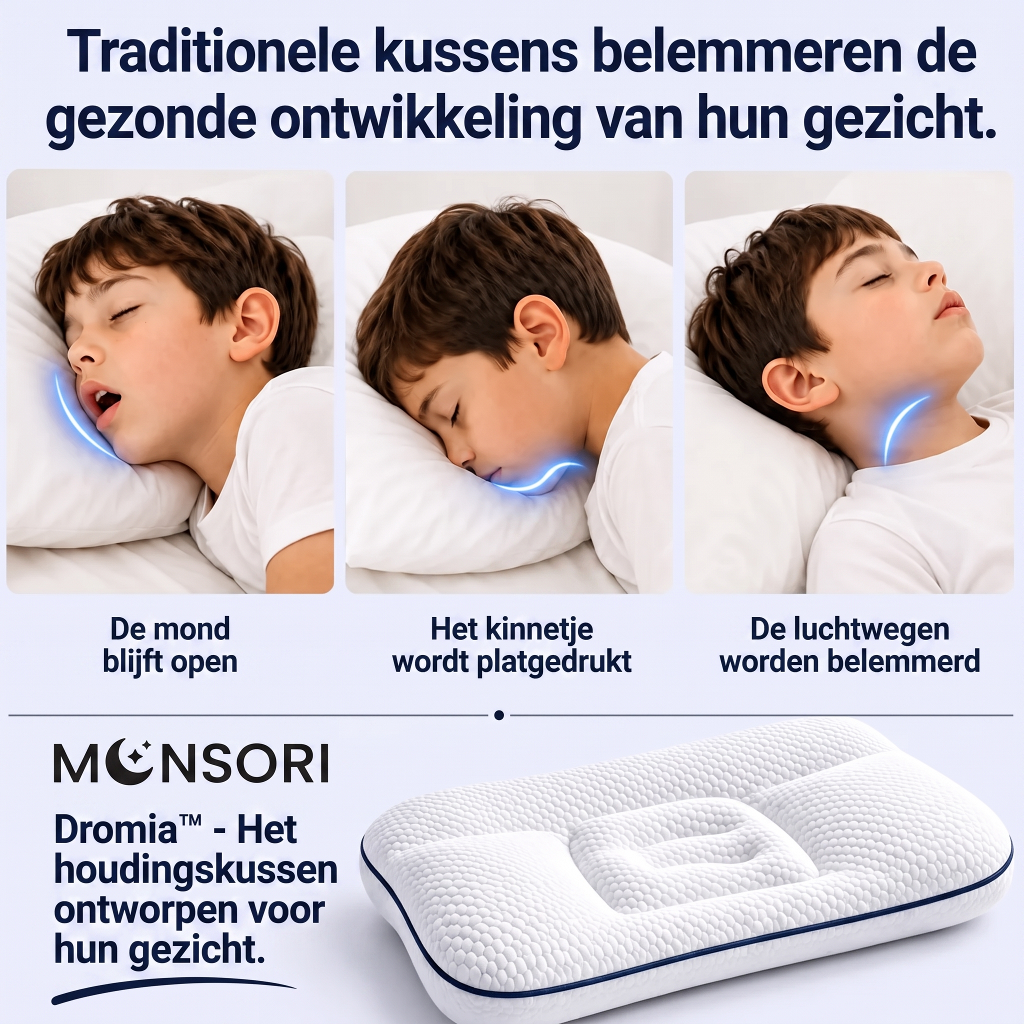 Dromia™ - Het houdingskussen voor kinderen