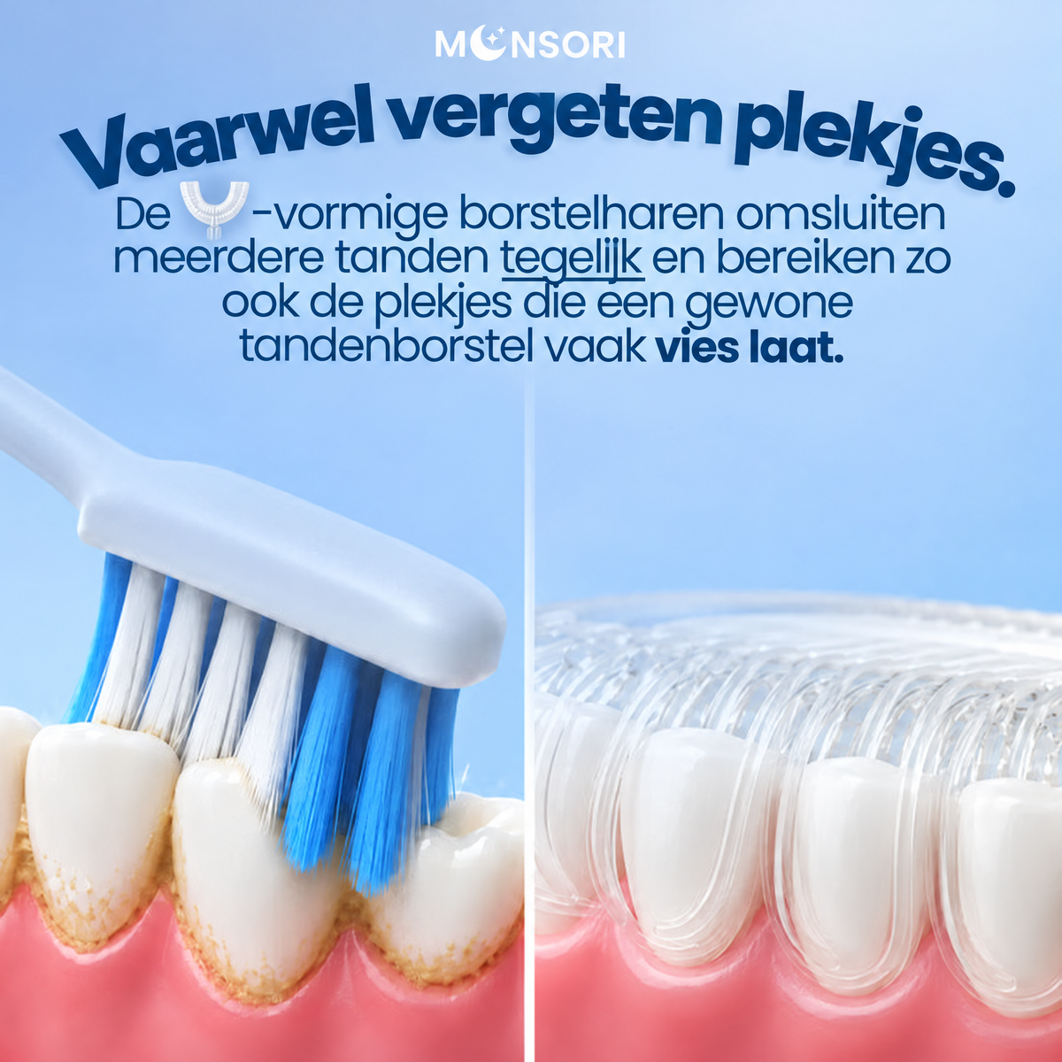 DinoBrush™ - De U-vormige elektrische tandenborstel voor kinderen (2–12 jaar)