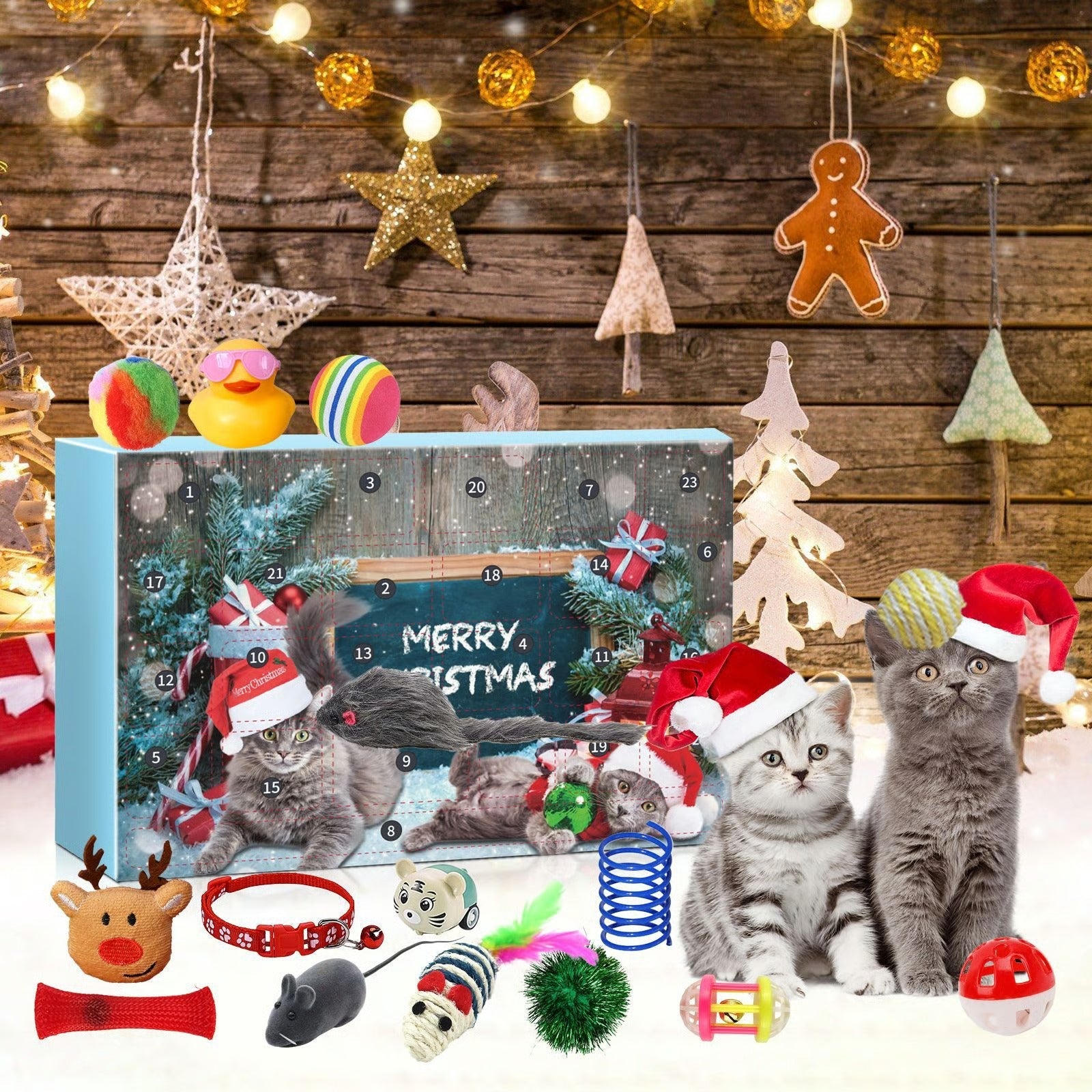 2025 Nieuwe katten adventskalender