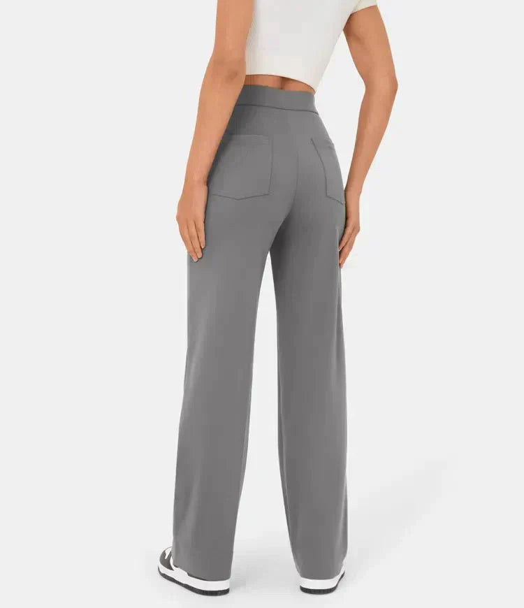 Emma™ | Elegante Elastische High-Waist Pantalon (1+1 GRATIS)